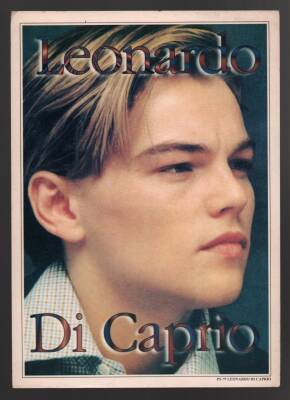 Leonardo Di Caprio Büyük Boy Kartpostal KRT4785 - 1