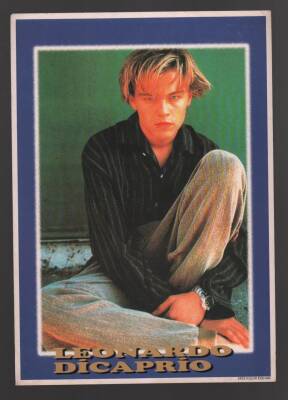 Leonardo Di Caprio Büyükboy Kartpostal KRT4949 - 1