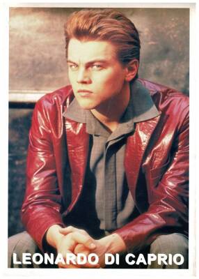 Leonardo Di Caprio Büyükboy Kartpostal KRT9331 - 1