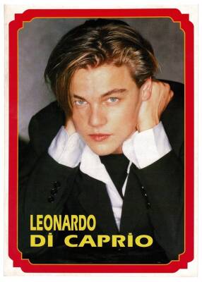 Leonardo Di Caprio Büyükboy Kartpostal KRT9332 - 1