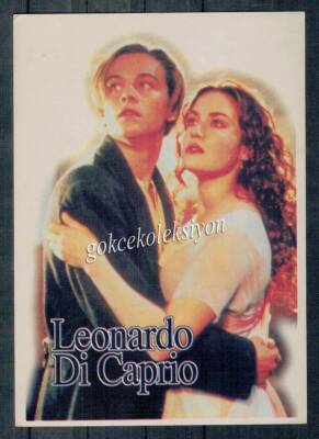 Leonardo Di Caprio Kartpostal KRT3447 - 1
