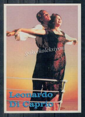 Leonardo Di Caprio Kartpostal KRT3452 - 1