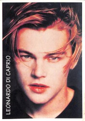 Leonardo Di Caprio Kartpostal (Küçük Boy) KRT22520 - Gökçekoleksiyon