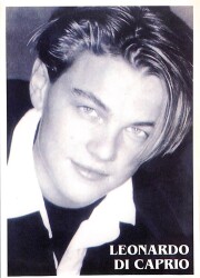 Leonardo Di Caprio Kartpostal (Küçük Boy) KRT23832 - Gökçekoleksiyon