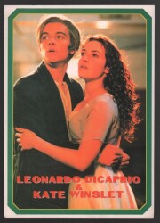 Leonardo Di Caprio & Kate Winslet Büyük Boy Kartpostal KRT4788 - Gökçekoleksiyon