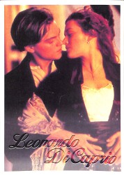 Leonardo DiCaprio Kartpostal (Küçük Boy) KRT21310 - Gökçekoleksiyon
