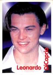 Leonardo Dicaprio Kartpostal (Küçük Boy) KRT22486 - Gökçekoleksiyon