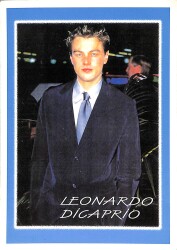 Leonardo Dicaprio Kartpostal (Küçük Boy) KRT22487 - Gökçekoleksiyon