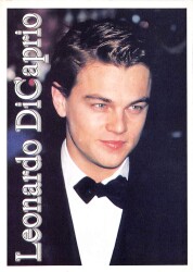 Leonardo Dicaprio Kartpostal (Küçük Boy) KRT22488 - Gökçekoleksiyon