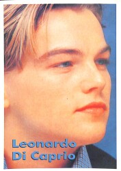 Leonardo Dicaprio Kartpostal (Küçük Boy) KRT22489 - Gökçekoleksiyon