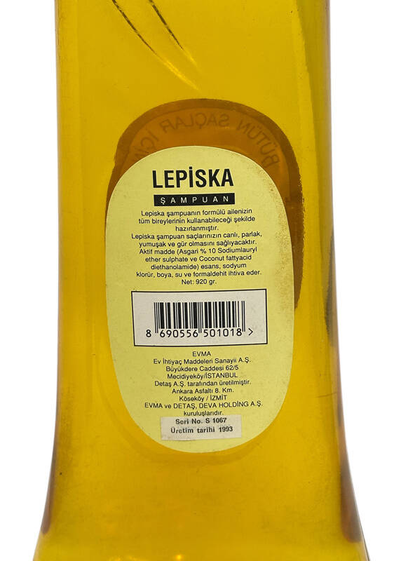 Lepsika Şampuan 1993 *Saçlarınızın Canlı,Parlak,Yumuşak Ve Gür Olmasını Sağlar AOB4758 - 2