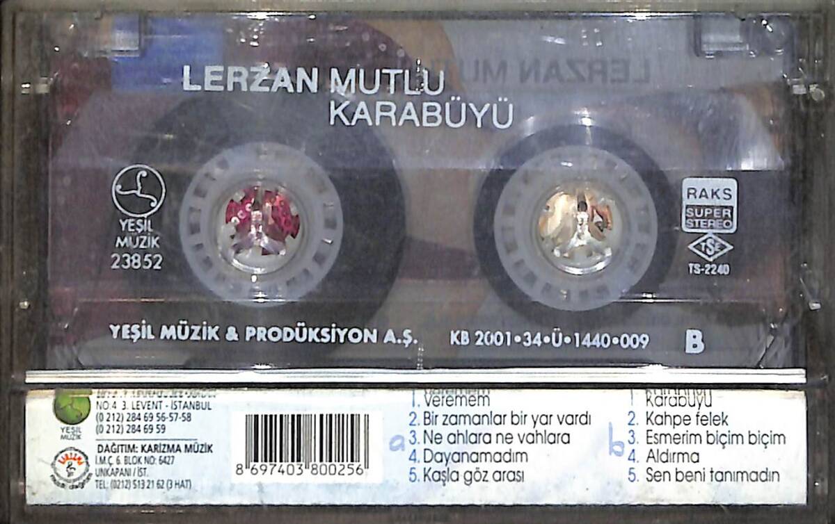 Lerzan Mutlu - Karabüyü Kaset (İkinci El) KST26726 - 2