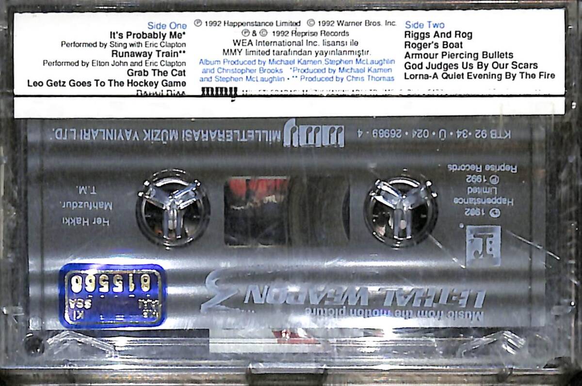 Lethal Weapon 3 Kaset (Sıfır) KST27050 - 2