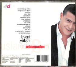 Levent Yüksel - Uslanmadım CD (İkinci El) CD5340 - 2
