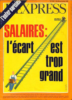 Lexpress 23-29 Novembre 1970 - M. Andre Chandernagor, Maurice Faure, Yigal Allon NDR84585 - 1
