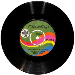 Leyla Ertaş - Dayımınoğlu / Çatmadımki Kaşlarımı PLAK (10/7) PLK24781 - Gökçekoleksiyon