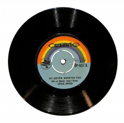 Leyla Ertaş - İki Büyük Nimetim Var / Kız Meryem PLAK (10/8) PLK22937 - 1