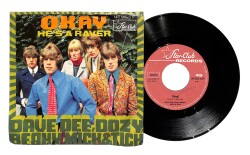 Dave Dee, Dozy, Beaky, Mick&Tich - Okay / He's A Raver PLAK (10/7) PLK25695 - Gökçekoleksiyon