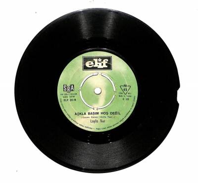 Leyla Nur - Aşkla Başım Hoş Değil Elveda Meyhaneci PLAK (108) PLK16904 - 1