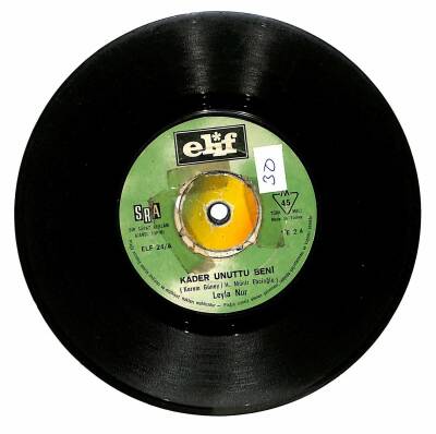 Leyla Nur - Kader Unuttu Beni / Bir Kadeh Eksik Bir Kadeh Fazla PLAK (10/6.5) PLK20837 - 1