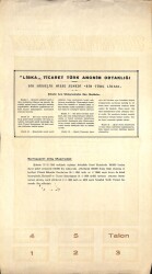 Libka Ticaret Türk Anonim Ortaklığı 1949 (250 Hisse) HSS386 - 2