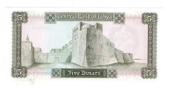 Libya 5 Dinar 1972 ÇİL YKP7838 - 2