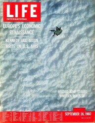 LIFE INTERNTIONAL 26 September 1960 - John F. Kennedy, Pilots Parents Oliver And Ida Powers NDR84132 - Gökçekoleksiyon