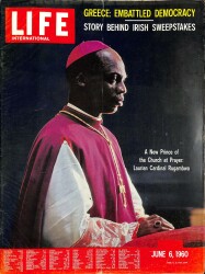 LIFE INTERNTIONAL 6 June 1960 - John Hersey , Albert Camus NDR84126 - Gökçekoleksiyon