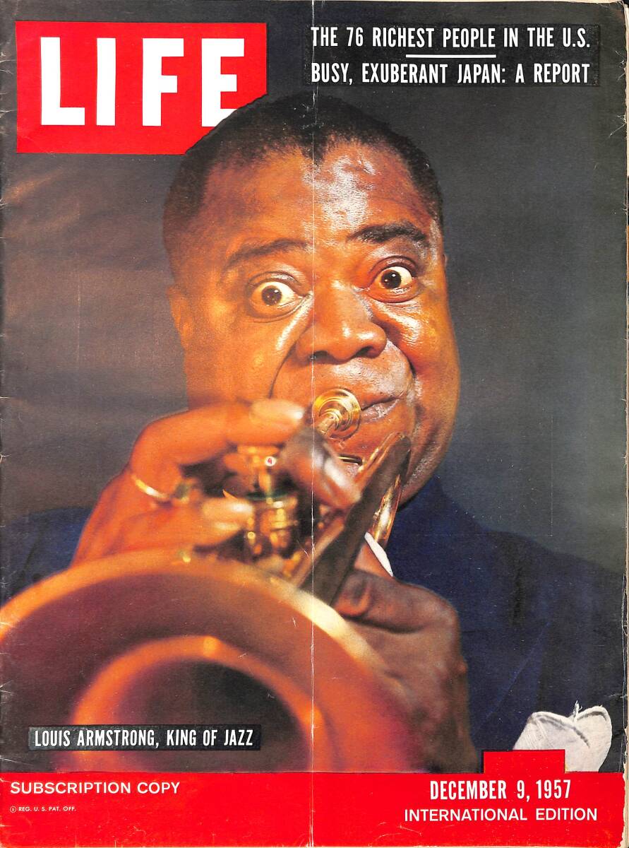 Life Magazine – December 9, 1957 – International Edition – Louis Armstrong, King Of Jazz - Japan's Road Back Prime Minister Kishi NDR100354 - 1