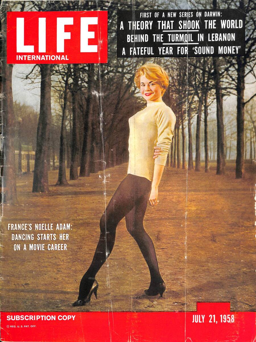 Life Magazine – July 21, 1958 – International Edition – Peril For Lebanon In A Complex War - The Grief Of Cyprus - A State Visit From Garcia NDR100342 - 1