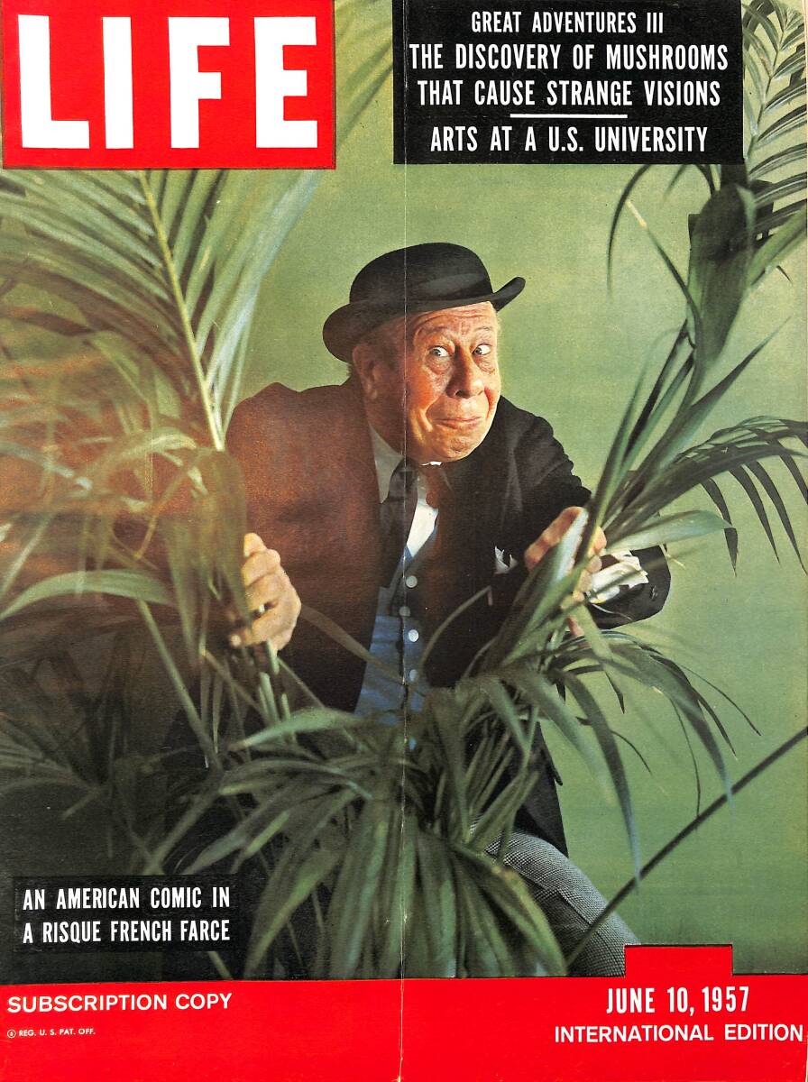 Life Magazine – June 10, 1957 – International Edition – Bert Lahr Cover – Vintage Original NDR100312 - 1