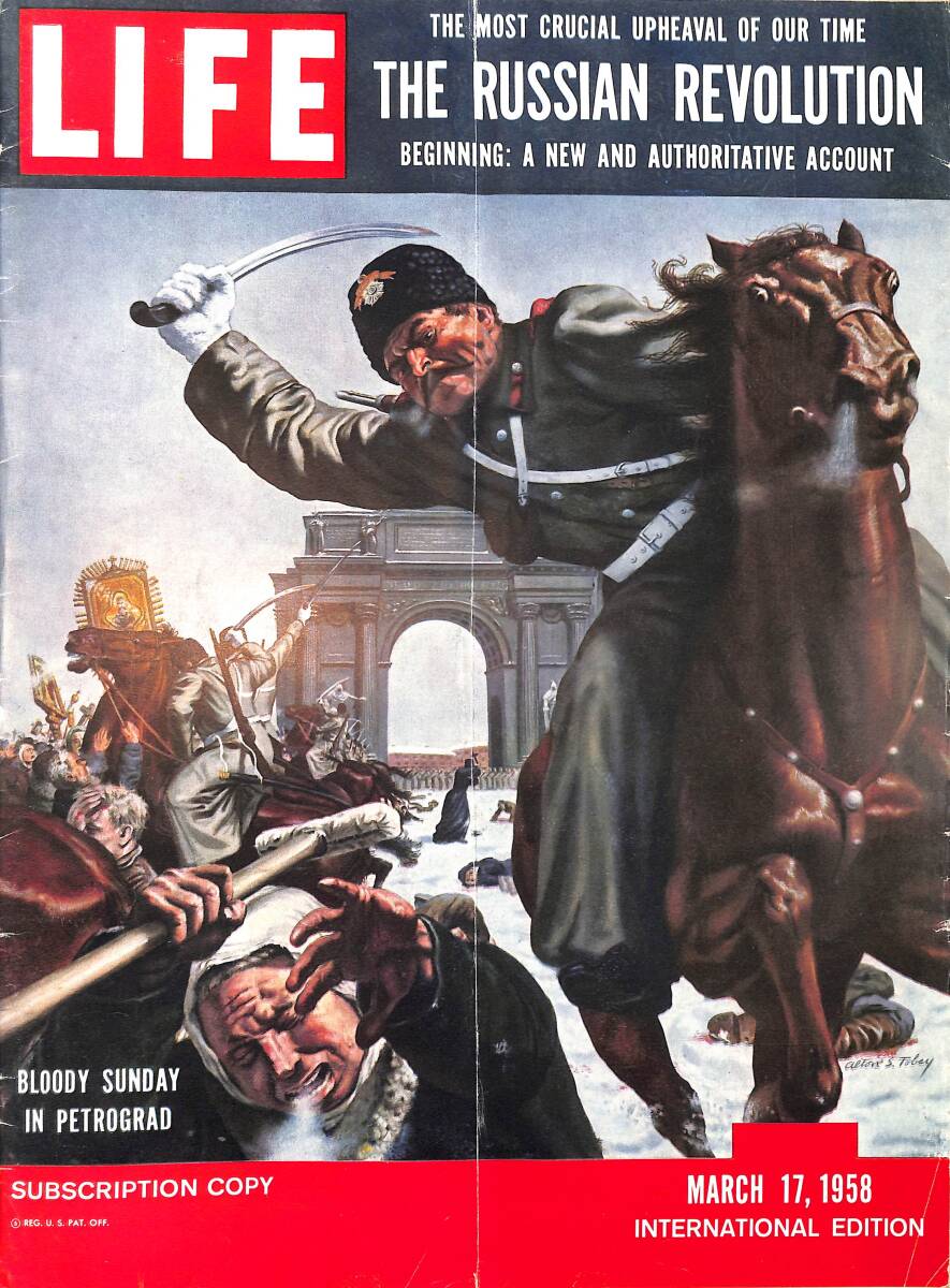 Life Magazine – March 17, 1958 – International Edition – Death Of Czar Alexander II - American Immigrants: III 