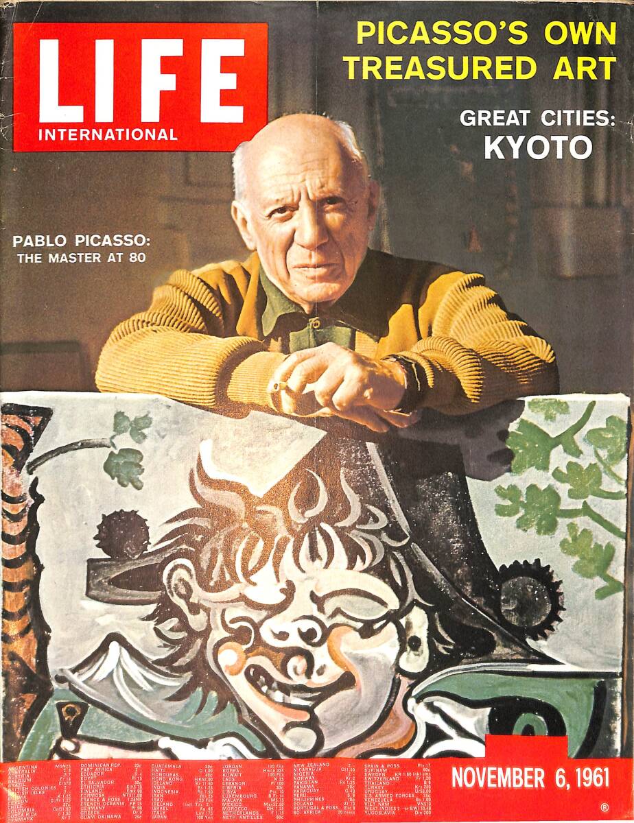 Life Magazine – November 6, 1961 – International Edition – Pablo Picasso: The Master At 80 - An Open Plot To Rule The World - The Story Of Marxism NDR100374 - 1