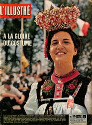 LILLUSTRE REVUE SUISSE No 35 27 Aout 1964 - Hitler, James Bond NDR84090 - Gökçekoleksiyon