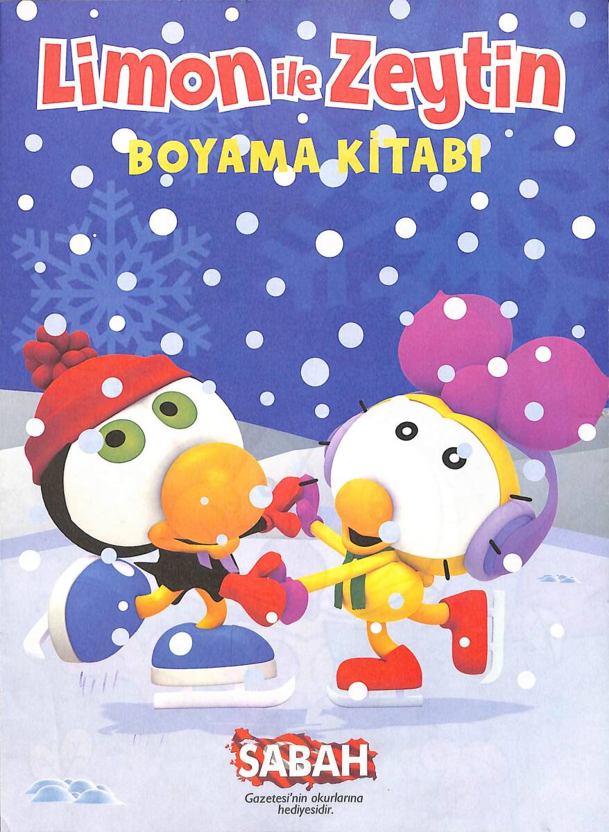 Limon ile Zeytin Boyama Kitabı NDR101919 - 1