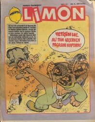 Limon Mizah Dergisi 8 Eylül 1988 Sayı 131 NDR81146 - Gökçekoleksiyon