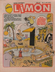 Limon Mizah Dergisi Sayı155 24 Şubat 1989 NDR21781 - Gökçekoleksiyon