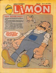 Limon Mizah Dergisi Sayı158 16 Mart 1989 NDR21784 - Gökçekoleksiyon
