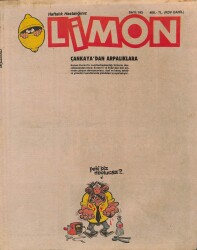 Limon Mizah Dergisi Sayı183 7 Eylül 1989 NDR21756 - Gökçekoleksiyon