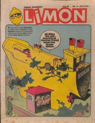 Limon Mizah Dergisi Sayı185 21 Eylül 1989 NDR21758 - Gökçekoleksiyon