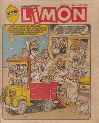 Limon Mizah Dergisi Sayı198 21 Aralık 1989 NDR21770 - Gökçekoleksiyon