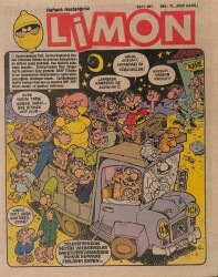 Limon Mizah Dergisi Sayı201 11 Ocak 1990 NDR21251 - Gökçekoleksiyon