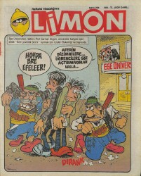 Limon Mizah Dergisi Sayı204 1 Şubat 1990 NDR21253 - Gökçekoleksiyon