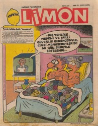 Limon Mizah Dergisi Sayı234 30 Ağustos 1990 NDR21243 - Gökçekoleksiyon