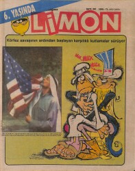 Limon Mizah Dergisi Sayı261 7 Mart 1991 NDR20623 - Gökçekoleksiyon