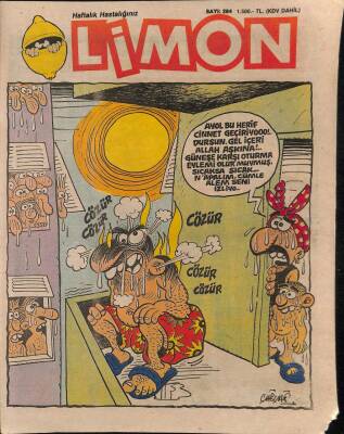 Limon Mizah Dergisi Sayı284 13 Ağustos 1991 NDR20703 - 1