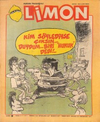 Limon Mizah Dergisi Sayı84 15 Ekim 1987 NDR20735 - Gökçekoleksiyon