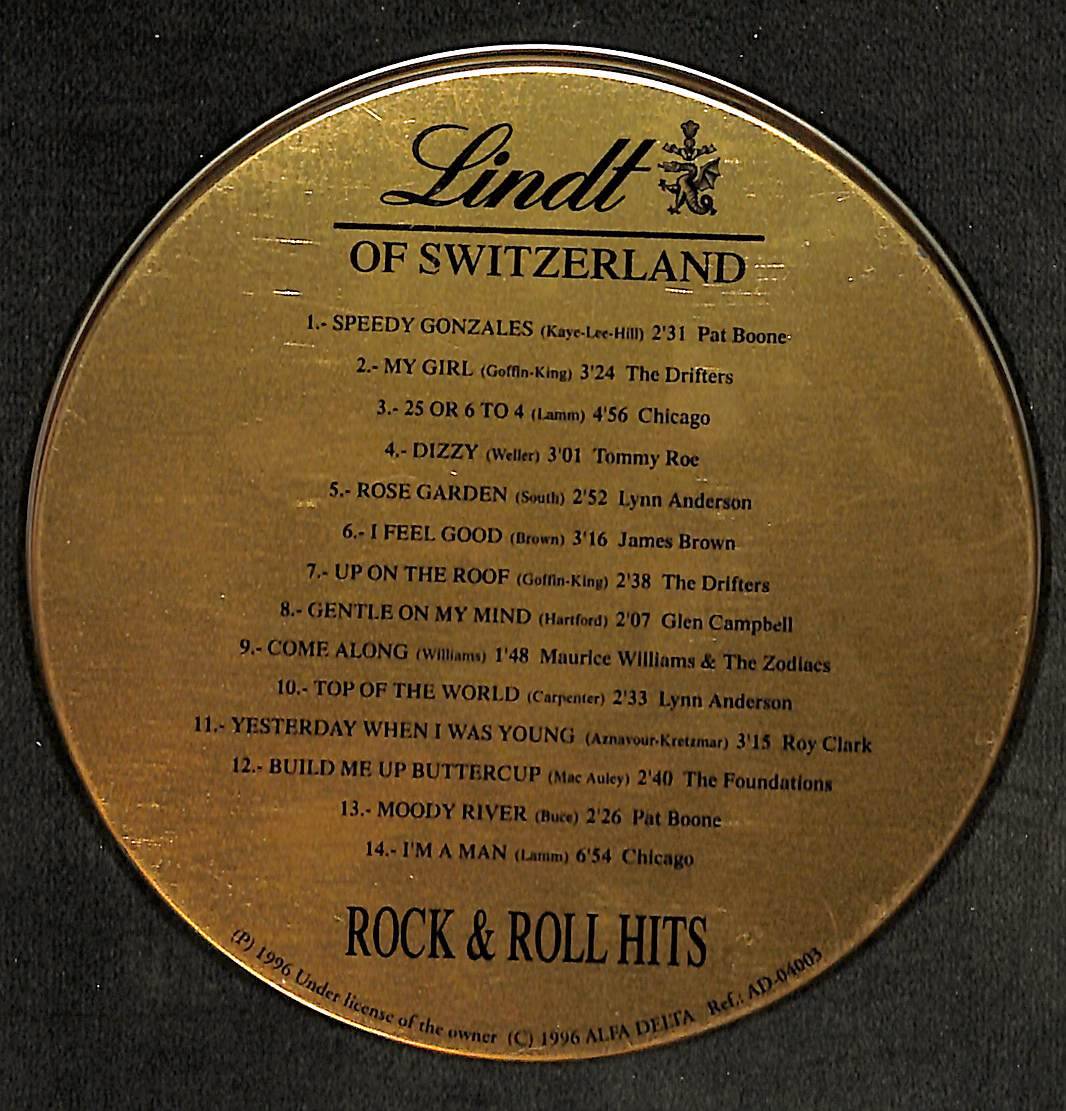 Lindt of Switzerland – Rock & Roll Hits CD (İkinci El) CD4140 - 2