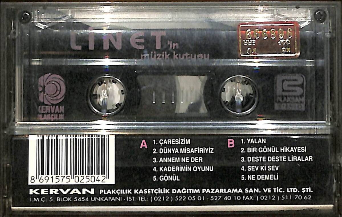 Linet'in Müzik Kutusu Kaset (İkinci El Kaset) KST29024 - 2