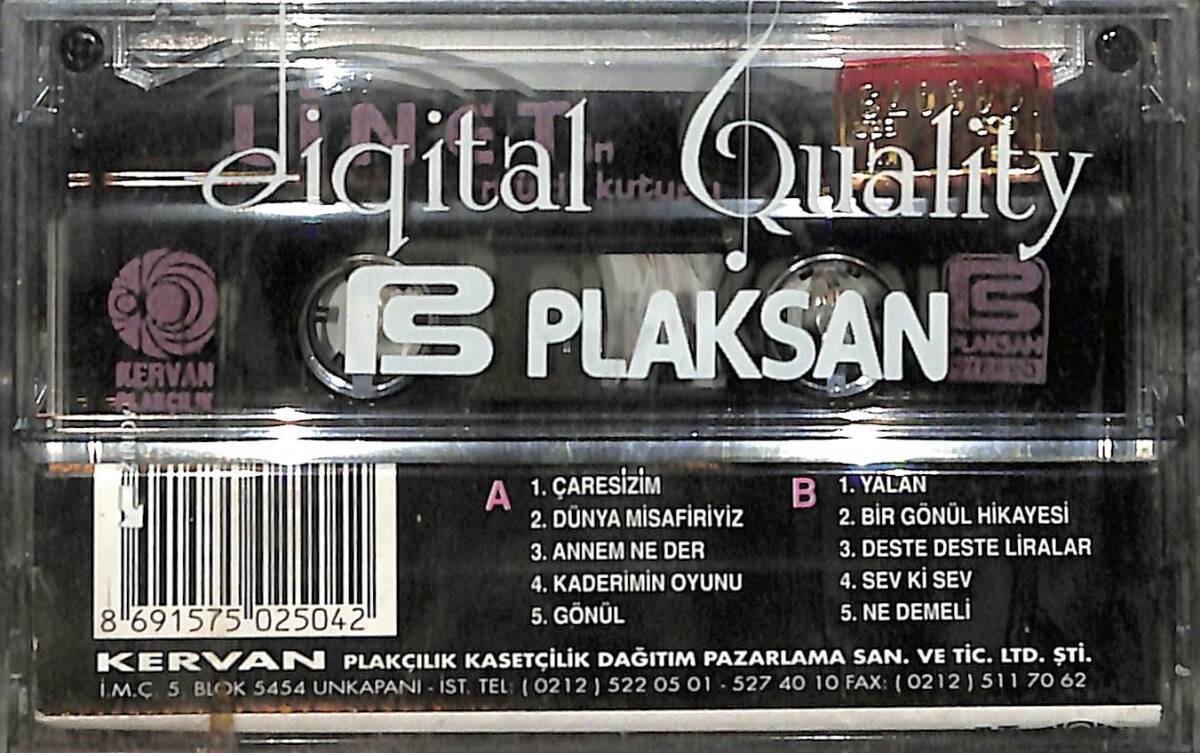 Linet'in Müzik Kutusu Kaset (Sıfır) KST28250 - 2